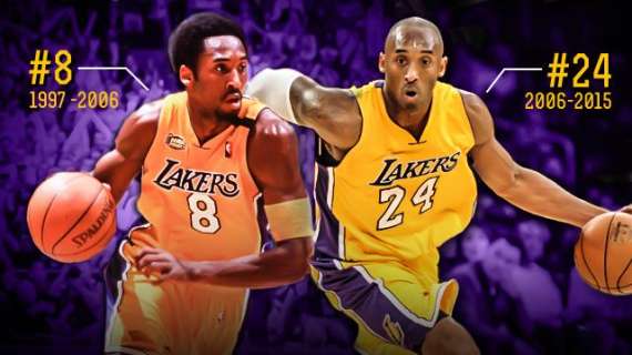 NBA - I Lakers ritireranno l'8 o il 24? L'opinione di Kobe Bryant