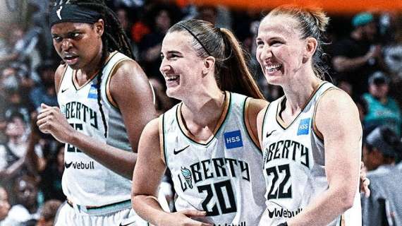 WNBA - Playoff, Liberty: lo sweep sulle Mystics arriva con l'overtime in gara 2