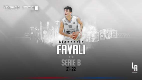 Serie B - Giancarlo Favali, nuova ala di Langhe Roero Basketball