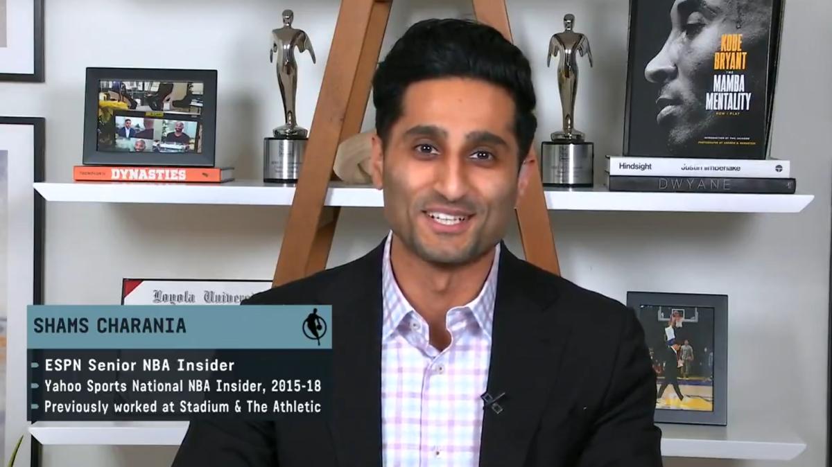 L'insider NBA Shams Charania parteciperà all'NBA Celebrity Game