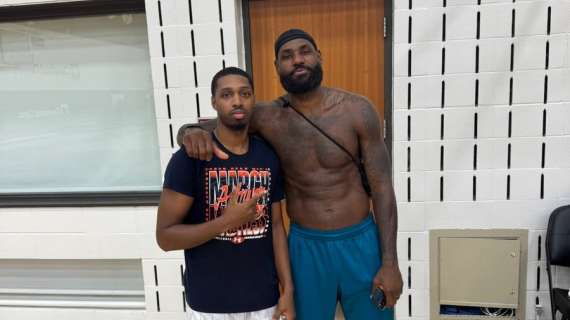 Lakers: LeBron James minimizza il suo allenamento nella struttura dei Cavaliers