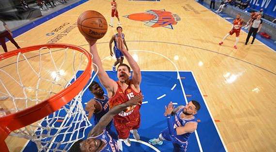 NBA - I Denver Nuggets ridimensionano i New York Knicks