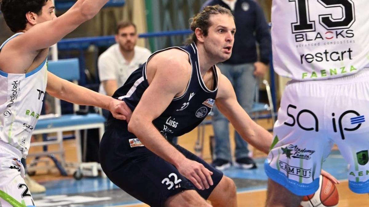 Serie B - A Faenza prima sconfitta in campionato per la Luiss Basket