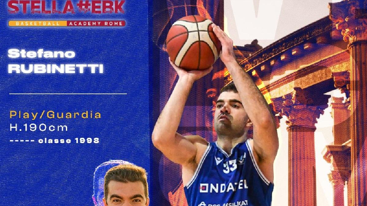 Serie B - L’Olidata Stella #EBK accoglie Stefano Rubinetti