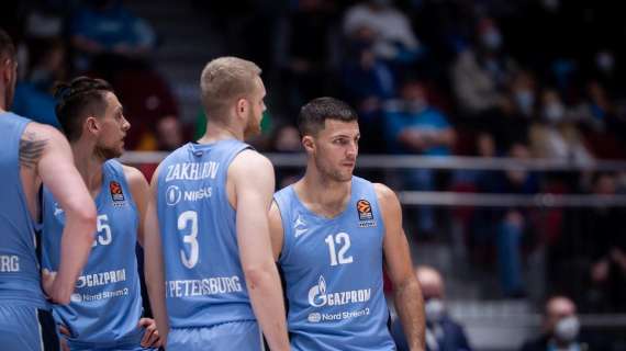 EuroLeague - Zenit, rischio di sconfitta per 0-20?