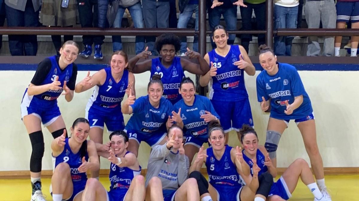 A2 F - La Halley Thunder Matelica vince il “big-match” a Umbertide