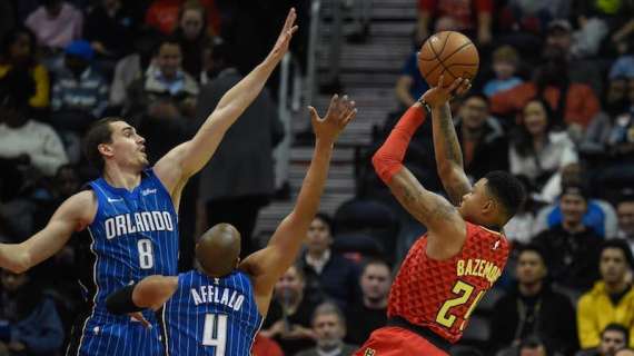 NBA - Belinelli e gli Hawks vanificano la tripla doppia di Vucevic