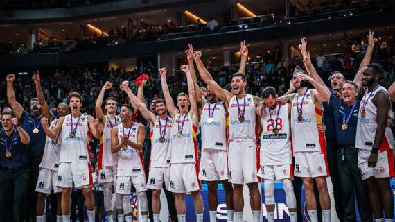 EuroBasket 2022, Spagna: 3.7 milioni di spettatori e share al 29% per la finale