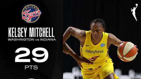 WNBA - LA vittoriosa ma in altalena, Mitchell riscatta le Fever, Wilson da MVP