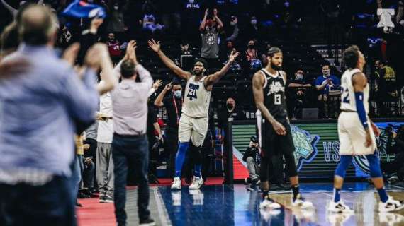 NBA - In modalità MVP, Joel Embiid e i Sixers fermano la serie dei Clippers