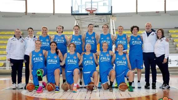 Ecco il Maxibasket Italia femminile Over 45 per il Mondiale in Svizzera