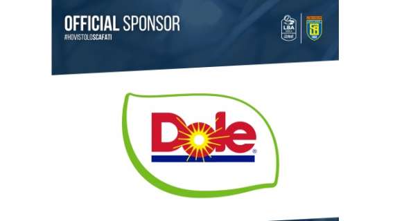 LBA - Il nuovo official sponsor della Givova Scafati è Dole Italia