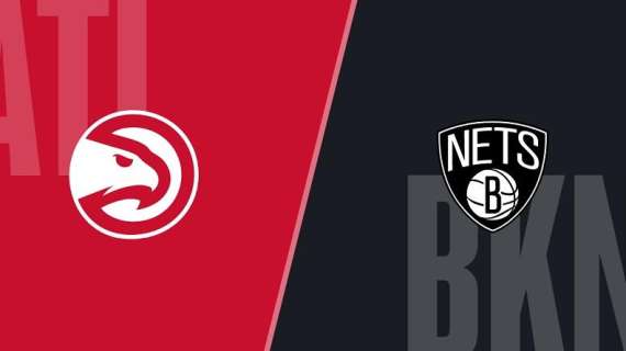 NBA - I Nets mettono a grande rischio il play-in per gli Atlanta Hawks