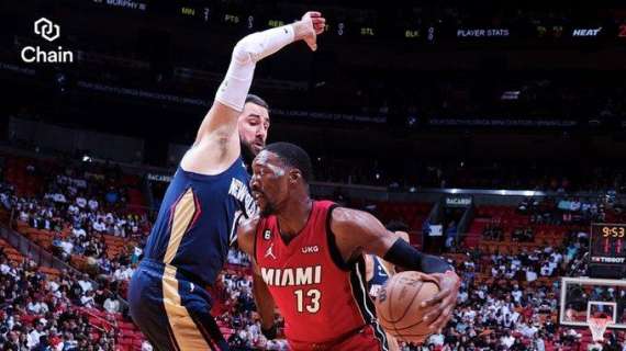 NBA - I Miami Heat rimontano da -16 per battere i Pelicans