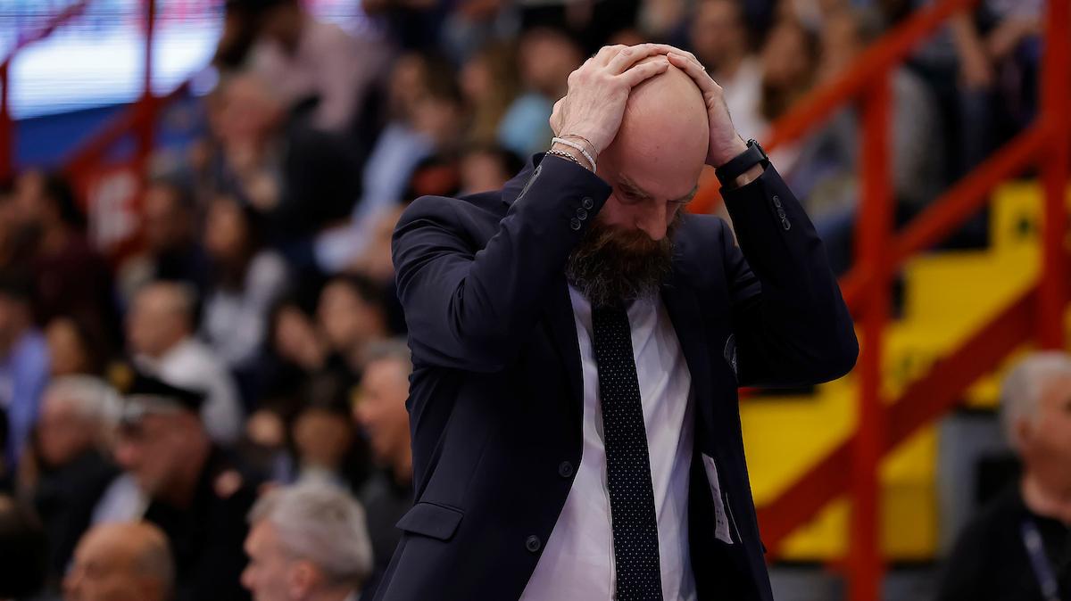 Trento, Cancellieri: "Terzo quarto, abbiamo perso totalmente il ritmo"