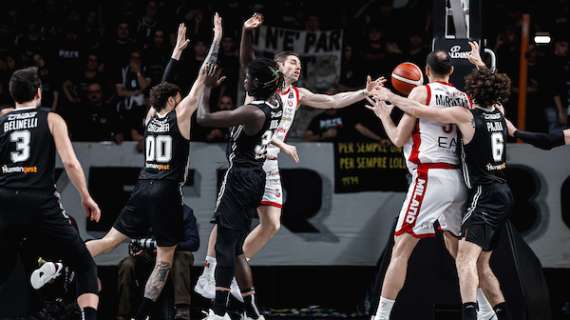 LBA highlights: il match clou tra Virtus e Olimpia nella 20a giornata