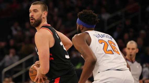 NBA - Marc Gasol e i Raptors provocano un triste record ai Knicks
