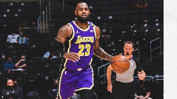 NBA - Lakers, LeBron James: "Non credo che tornerò mai più al 100%"