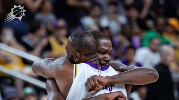 NBA - L'amichevole con i Lakers l'hanno vinta i Phoenix Suns