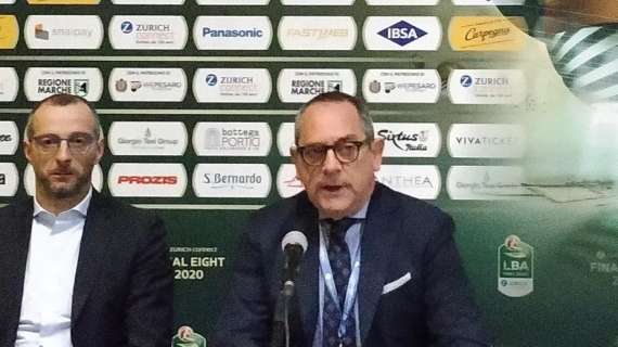 LIVE LBA - Conferenza stampa Egidio Bianchi, pre finale Coppa Italia