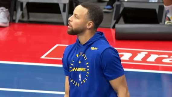 NBA - Warriors, Steph Curry è OUT contro i Thunder