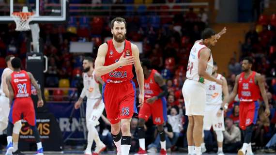 EuroLeague Playoff - Deciso il CSKA Mosca nel travolgere il Baskonia