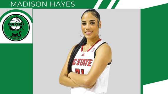 A2 F - La Logiman Broni annuncia l'americana Madison Hayes
