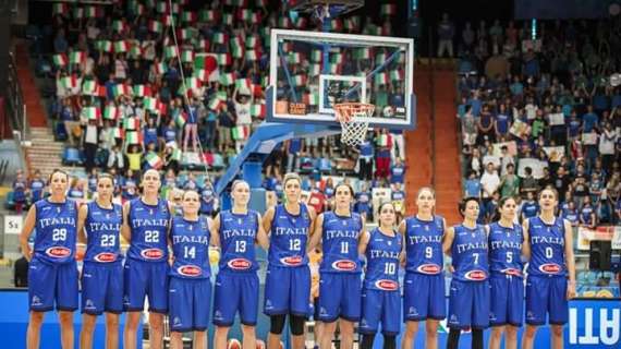 EuroBasket - Ecco le 17 Azzurre del raduno di Treviso