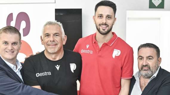 L'energia di Luca Campogrande per l'Estra Pistoia: "Stiamo formando un bel gruppo"