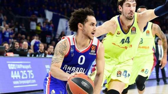 EuroLeague - L' MVP della 11a giornata è ovviamente Shane Larkin, Anadolu Efes Istanbul