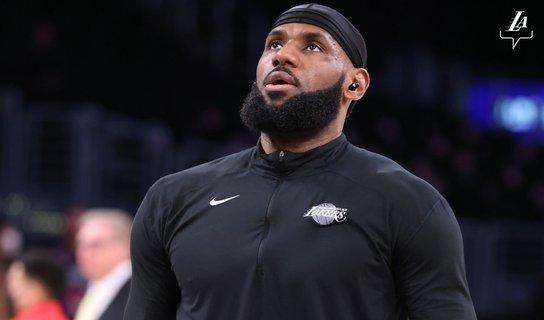 NBA - Lakers, LeBron James ha giocato i playoff con un tendine strappato