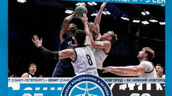 EuroLeague PreSeason, Zenit ok contro il Niznhy Novgorod