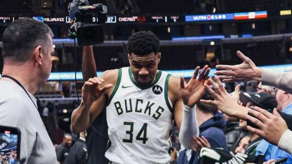 NBA - Giannis Antetokounmpo nuovo leader all-time di vittorie dei Bucks