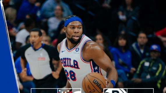 NBA - Senza Embiid e George, Sixers senza difficoltà contro i Nets