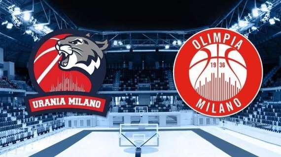 Urania Milano vs Olimpia Milano, amichevole al PalaLido