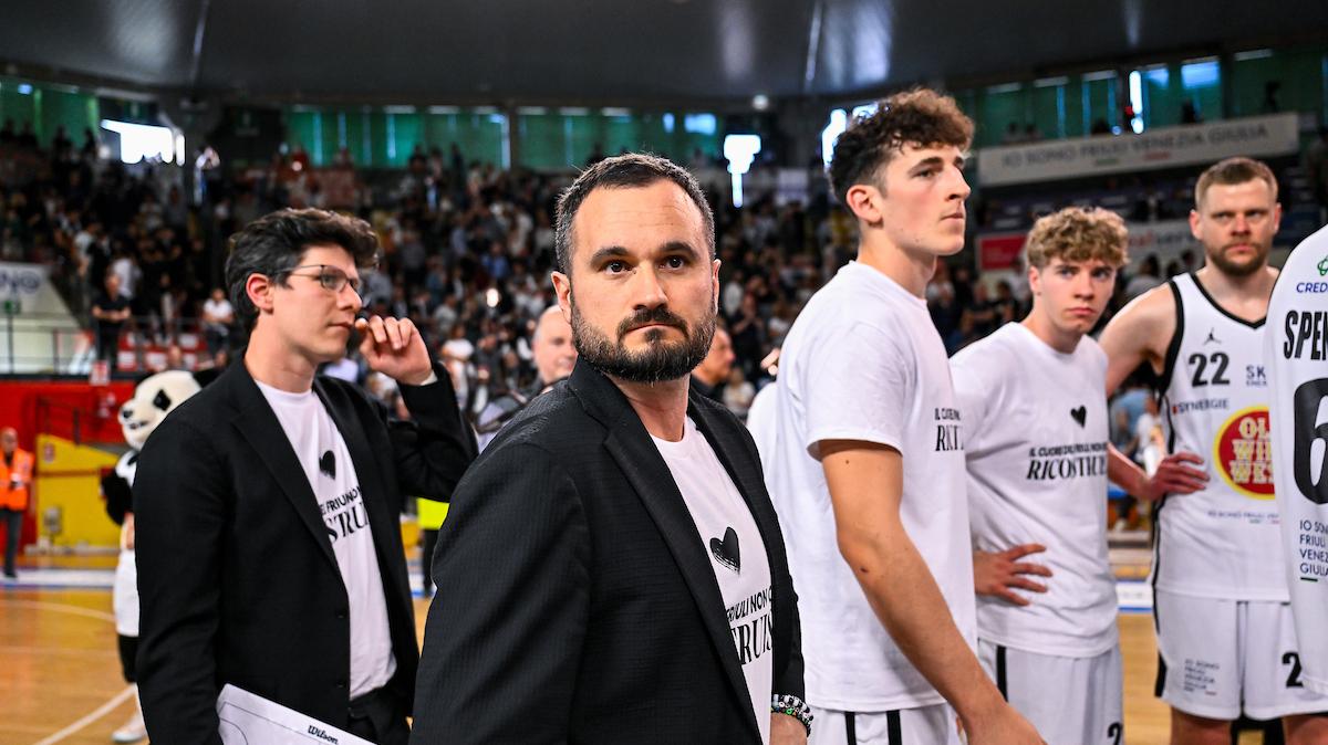 Apu Udine, pronto un rinnovo fino al 2028 per Adriano Vertemati 