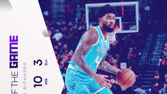 NBA - Gli Hornets in ripresa conquistano una Portland senza mira dall'arco