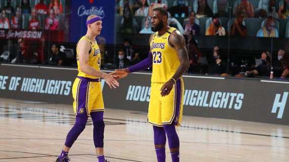 NBA Playoff - I Lakers tengono a bada dei volenterosi Rockets