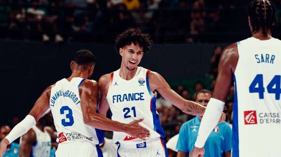 Grecia sconfitta dalla Francia nell’ultimo test prima di EuroBasket 2025