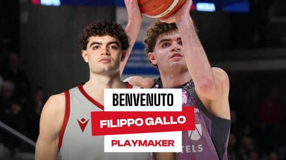 UFFICIALE A2 - Pistoia Basket, preso Filippo Gallo: arriva in prestito da Reggio