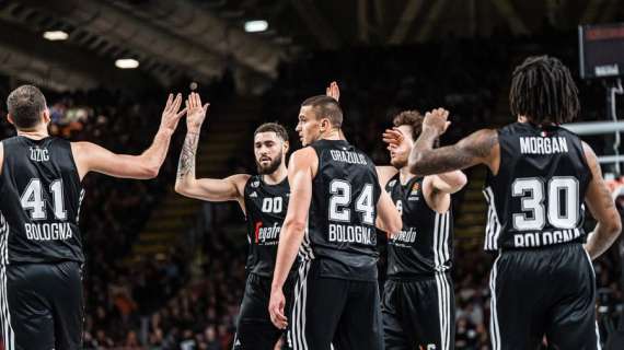 LIVE EL - Rush finale della Virtus Bologna: piegato il Barcelona