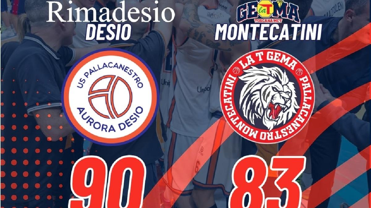 Serie B - T Gema Montecatini: Rimadesio si impone nettamente in casa