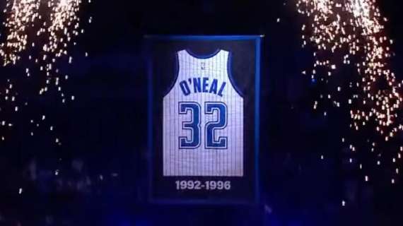 Shaquille O’Neal nella storia degli Orlando Magic: è sua la prima maglia ritirata