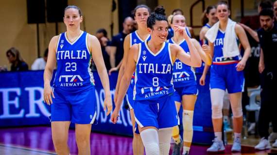 Italbasket Women, domani a Brno amichevole Cechia-Italia
