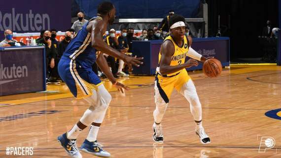 NBA - Pacers corsari nel Chase Center di Golden State