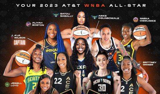 La WNBA ha annunciato le sue titolari per l'All-Star Game del 2023