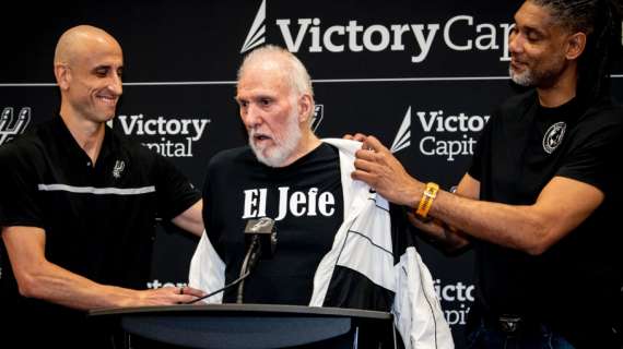 Gregg Popovich ora è «El jefe», così torna in pubblico sei mesi dopo l'ictus