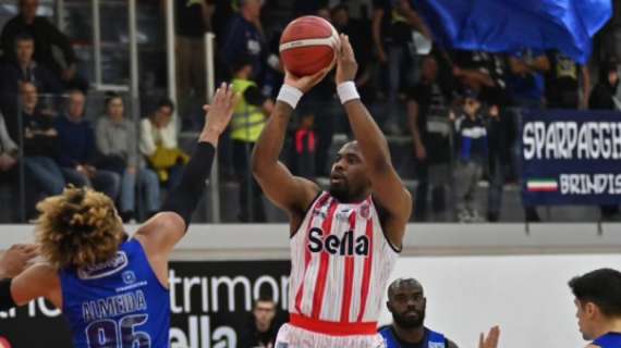 LIVE A2 - Tripla di Davis, Cento vince per 70-66 contro una Brindisi di un rara bruttezza