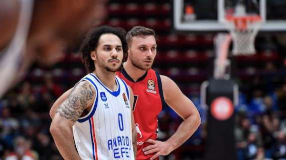 Efes, Banchi senza Shane Larkin contro il Real Madrid 