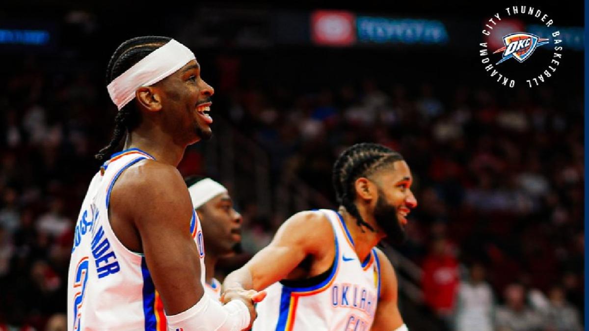 Thunder, strappo da capolista: quarto periodo fatale ai Rockets